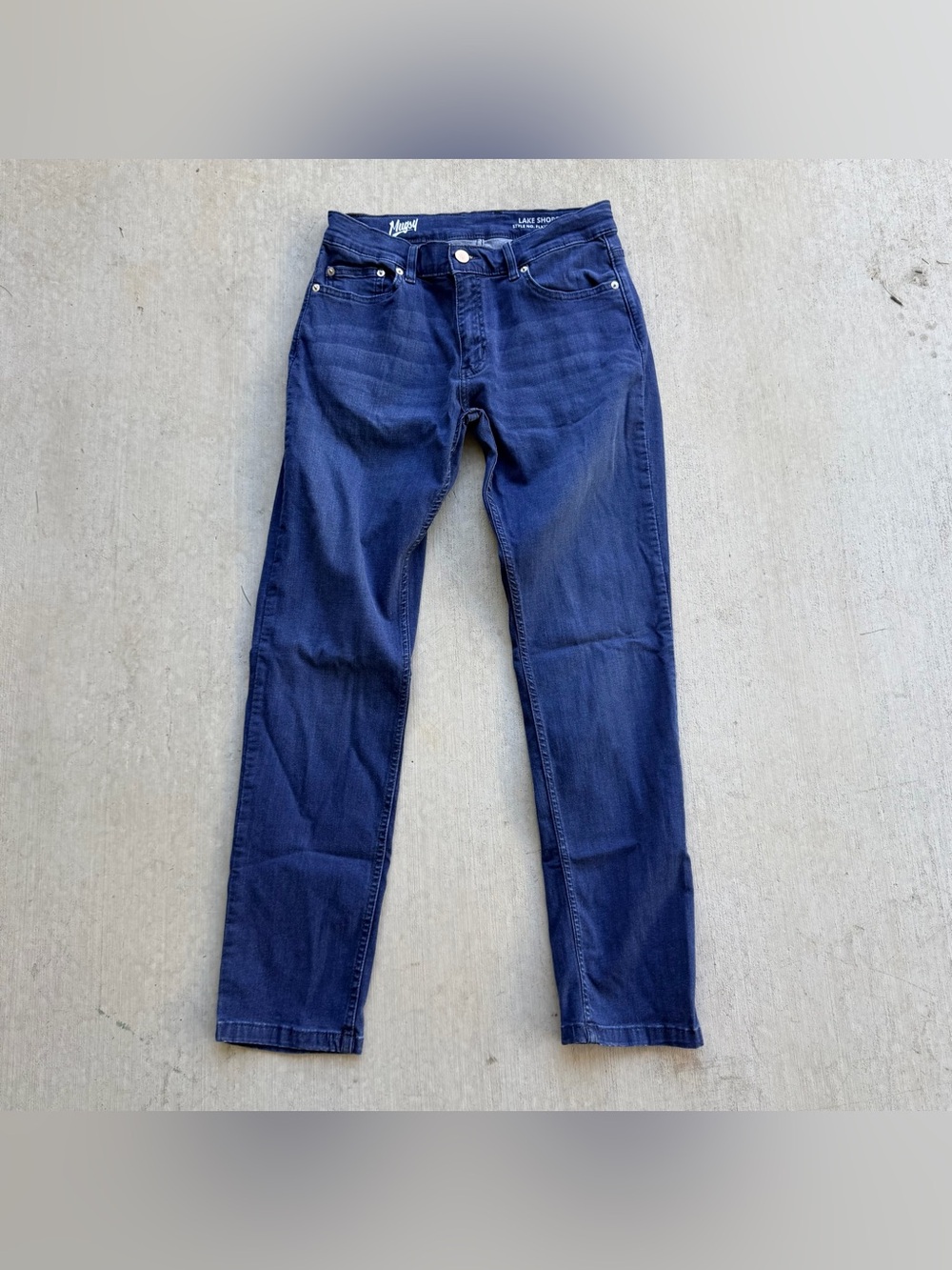 Mugsy Jeans Lake Shores Slim Straight Stretch Size 32x30